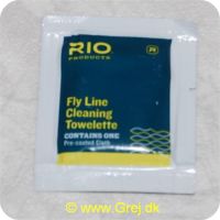 730884260060 - Fly Line Cleaning Towelette - Rengøringsklud til flueliner