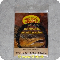 730884510417 - Rio Trout versileader - forfangsline - 2,1m - 9,9cm/s - 5,5kg