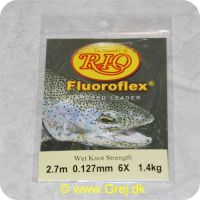 730884511810 - Rio  Fluoroflex Leader - 9 fod - 0,127mm - 6X - 1,4kg - 2,7m