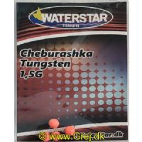 747191998357 - Waterstar Tungsten Cheburashka Head -  4 stk. - 1,5 gram