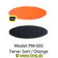 750958747198 - Præsten - 3.5 gram - Sort/Orange Nr.: PM-005