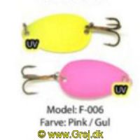 750958747563 - Fidusen - 2,8 gram - Forside: Pink - Bagside: Gul - Farvenavn: Pink/Yellow