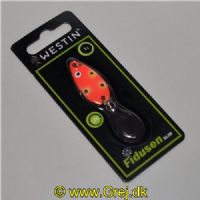 784956563580 - Fidusen Slim - 3 gram - Forside: Orange med pletter - Bagside: Sort med pletter - Farvenavn: Black/O