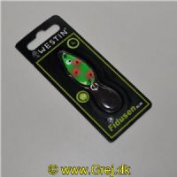 784956563603 - Fidusen Slim - 3 gram - Forside: Grøn med pletter - Bagside: Orange med pletter - Farvenavn: Green/O