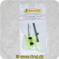 8028651003944 - Stonfo - Stangklemmer Gul - Small Ø   6-22mm