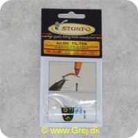8028651016104 - Stonfo Fil Tek Str.1 - 15 meter - Syntetisk tråd med flad del. elastisk og gennemsigtig. Ideel til enhver type samling og især til naturtro kroppe på fluer eller til "stimulator" og
"attractor". Udmærket til fremstilling af ben og følehorn. Kan let farves med almindelige vandfaste tuschpenne 