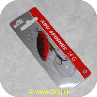 ABU14CURS - Abu Garcia Spinner 14 gram - Kobber/rød/sorte prikker