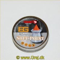 BGSOFT - Gamo Soft Point hagl 4.5mm - Pakke med 150 Bear Grylls hagl.