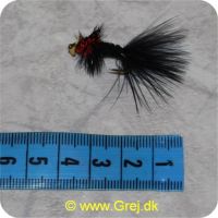 FL00102 - Unique Flies - UF Montana m/propel - sort/rød