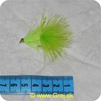 FL00117 - Unique Flies -  UF Dog Nobbler - Flou. grøn