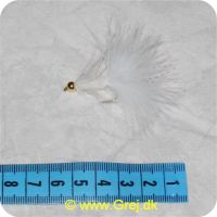 FL00118 - Unique Flies - UF Dog Nobbler - Hvid