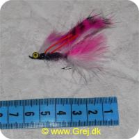 FL00128 - Unique Flies - Zonky - Pink/hvid