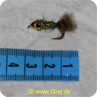 FL00131 - Unique Flies -  UF Pellet Fish - Olive