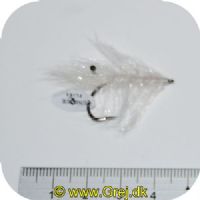 FL00602 - Seatrout Flies 2 - UF Aurarejen - str. 4 - Farve: Hvid