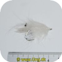 FL00608 - Seatrout Flies 2 - UF Aurarejen Oposom - str. 4 - Farve: Hvid