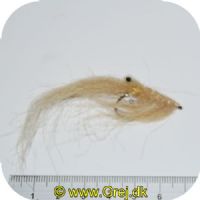 FL00612 - Seatrout Flies 2 - UF Pattegrisen - str. 4 - Farve: Craftfur (beige)
