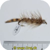 FL00614 - Seatrout Flies 2 - UF Slagter - str. 6 - Farve: Daiichi (brunlig)