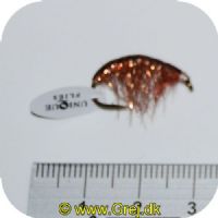 FL00624 - Seatrout Flies 2 - UF Kobberloppen - str. 6 - Farve: Kobberfarvet