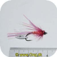 FL00627 - Seatrout Flies 2 - UF Glimmerfluen - str. 6 - Farve: Pink