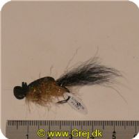 FL00744 - Seatrout UV Flies - Nightskater UV - Str. 06 -  Sort/sølv