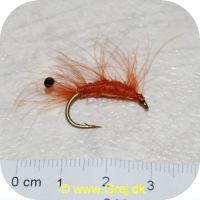 FL11206 - Sea Trout flies - CDC Tangloppe - Rødbrun