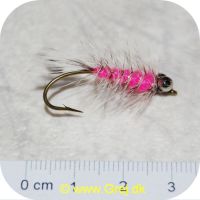 FL11233 - Sea Trout Flies - Kpop - Grå/pink