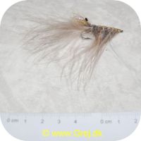 FL11249 - Seatrout Pattegris Medium Dun # 6 - 7 cm lang - Brunlig