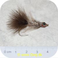 FL11258 - Seatrout RPO Epoxy Kutling - 4 cm lang - Mørk brunlig