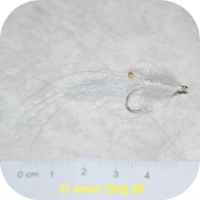 FL13015 - Sea Trout flies - CDC Shrimp-Hvid - Minireje