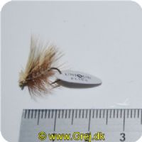 FL44015 - Unique Flies Elk Hair Caddis  - krogstr. 14 - brunlig