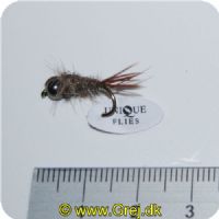 FL44029 - Unique Flies UF Hare Ears Black Bead - krogstr. 10 