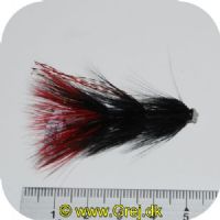 FL80016 - Modern Tube Flies - UF Kvallsocken 1.5 - Str. 1.5 - Sort/rød