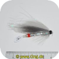 FL80020 - Modern Tube Flies - UF Norrland Special - Str. 1.5 - Grå/hvid