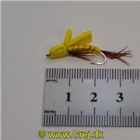 FLY0133 - Tørflue - Foam Emeger Yellow - Farve: Gul - Str. : 10
