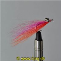 FLY0621 - Clouser Minnow Ora/Pink/white - Str.8