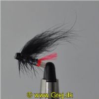 FLY1014 - Black&Silver pink tail 20mm