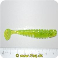 GUNKI205 - Gunki Jig hale V Max & Anis flavor. Halerne er 75mm - Farve : Ghost Lemon