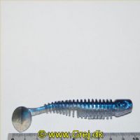 GUNKI408 - Gunki Jig hale V Max & Anis flavor. Halerne er 100mm - Farve : Blue Ice<BR>
Speciel god i klar vand