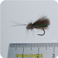 HMGF81 - HemingwaysTube Body Caddis Olive - Olive/brun