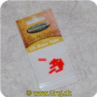 HMGUSBTOR2 - Hemmingways Tube Fly System US Brass Tube - 10mm - Fluo orange