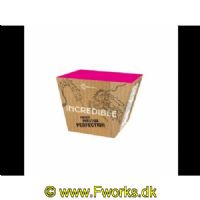 J21 - Batteri - INCREDIBLE - Heftigt vinkelbatteri med guld - Nem: 287g
<BR>
Fantastisk og heftigt vinkelbatteri. opskyder 25 bomber i flotte guld bomber.<BR><BR>
NEM : 287g<BR>
Antal skud : 35 Vinkel<BR>
Rør diameter : 20mm