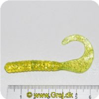 JIG65GRMG - Jig haler - En livlig Jig Hale. Halerne er 65 mm - Farve : Grøn med glitter