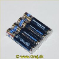 LR03AAA - Tecxus - 4 stk - AAA batterier