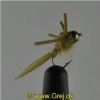 NY0242 - Tungsten Epoxy Hares Ear – Rubber Leg - Str 14