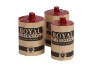 RY46 - Royal Classic<br>Fontæne sortiment<br>Supernova. 30 mm. 3 stk.<br>NEM 199g<br>kraftige fontæner med kæmpe surprise!<br>
Crackling. Salute.<br>
