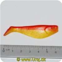 SHAD11 - SHAD 6.5cm - Farve: Rød/gul