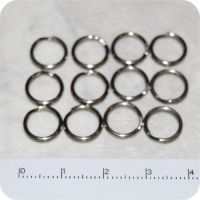 SP94216 - Rustfri Stål Splitringe - Indvendig diameter: 8mm - 12stk