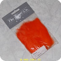T009013 - Kanin Skindstykke - Farve: Orange - Blød og god kvalitet