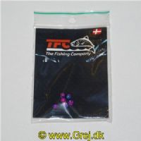TFC1012 - TFC. Tungstenshoved til at trække på kroge - 6 stk. - 4mm / 0,5 gram - Farve: Mix glimmer