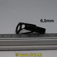 TOP1260 - Topøje - Invendig hul 6,0 mm - øje størrelse 12mm